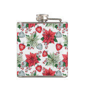 kerstpatroonpatroon heupfles (Achterkant)