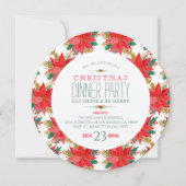 kerstpatroonpatroon kaart (Voorkant)