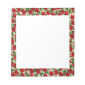 kerstpatroonpatroon notitieblok (Voorkant)