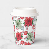 kerstpatroonpatroon papieren bekers (Rechts)