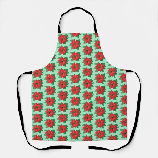 kerstpatroonpatroon schort (Voorkant)