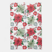 kerstpatroonpatroon theedoek (Verticaal)