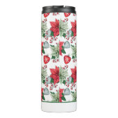 kerstpatroonpatroon thermosbeker (Achterkant)