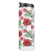 kerstpatroonpatroon thermosbeker (Geroteerd rechts)