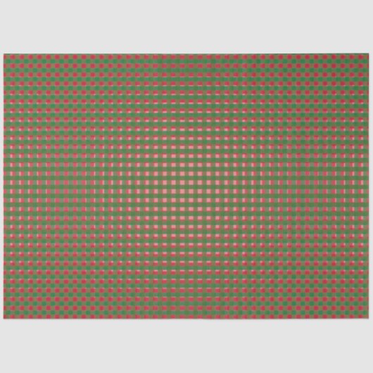 kerstpatroonpatroon tissuepapier (Voorkant)