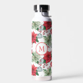 kerstpatroonpatroon waterfles (Links)