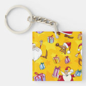 kerstpatroonSleutelhanger Sleutelhanger (Voorkant)