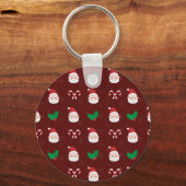 kerstpatroonSleutelhanger Sleutelhanger (Voorkant)
