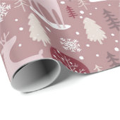 Kerstpatroonverlooppapier van Bourgogne Cadeaupapier (Rol Hoek)