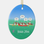 kerstpeddel keramisch ornament (Rechts)