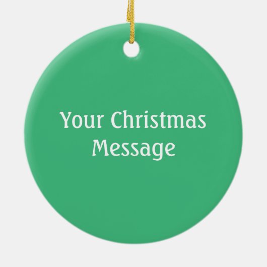 kerstpeddel keramisch ornament (Achterkant)