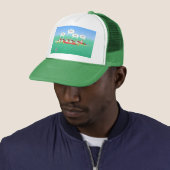 kerstpeddel trucker pet (In situ)
