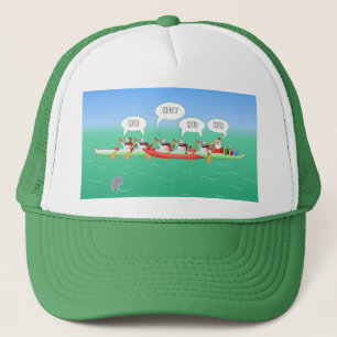 kerstpeddel trucker pet