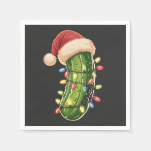 Kerstpekel Augurk In Kerstlicht Augurk Servet