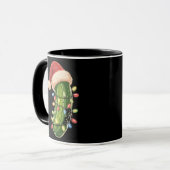 Kerstpekel Augurk In Kerstlicht Pepernoot Mok (Voorkant links)