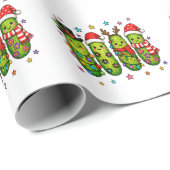 Kerstpekel Bemanning Cadeaupapier (Rol Hoek)
