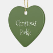 Kerstpekel Keramisch Ornament (Links)