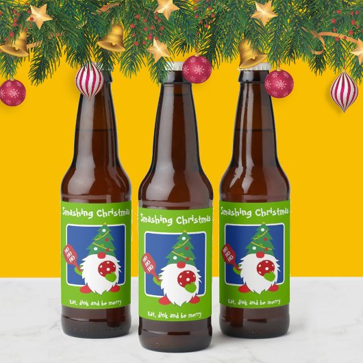  🎅 kerstpekelaar bier etiket