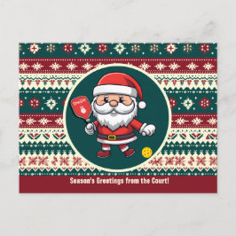 🎅 kerstpekelaar feestdagenkaart