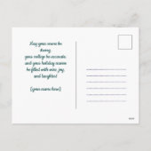  🎅 kerstpekelaar feestdagenkaart (Achterkant)