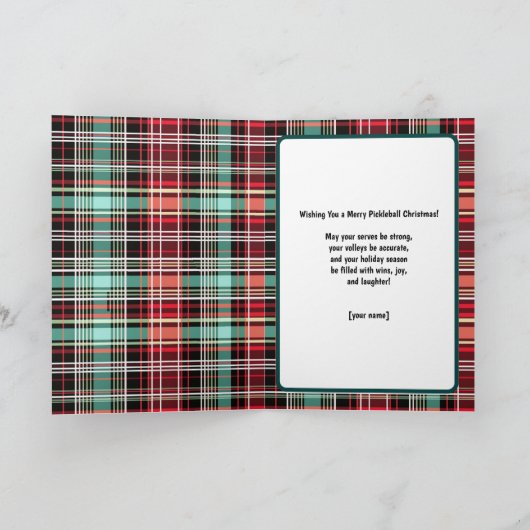  🎅 kerstpekelaar kaart (Binnen)