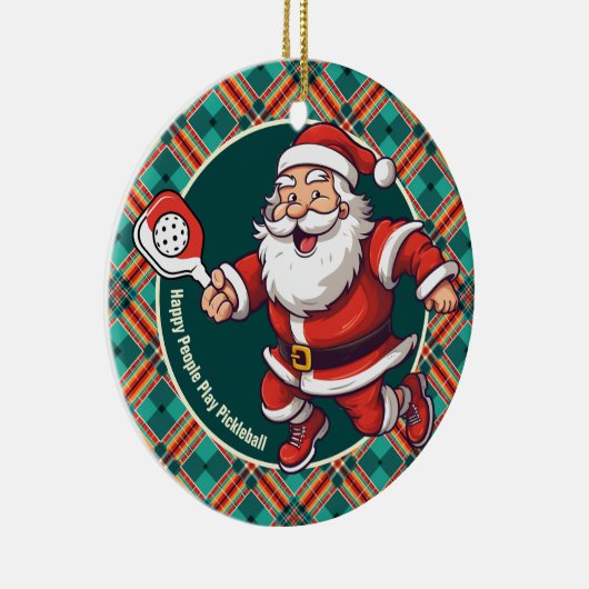  🎅 kerstpekelaar keramisch ornament (Rechts)