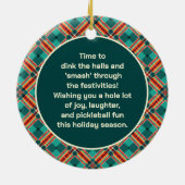  🎅 kerstpekelaar keramisch ornament (Achterkant)