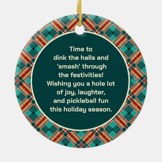  🎅 kerstpekelaar keramisch ornament (Achterkant)