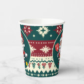  🎅 kerstpekelaar papieren bekers (Links)