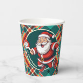 🎅 kerstpekelaar papieren bekers (Achterkant)