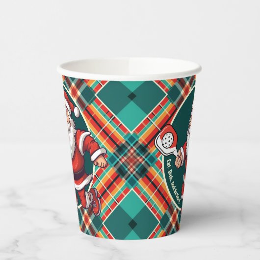  🎅 kerstpekelaar papieren bekers (Links)