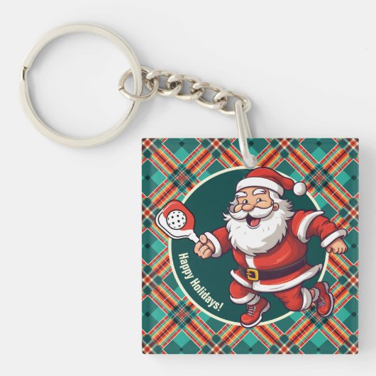  🎅 kerstpekelaar sleutelhanger (voorkant)
