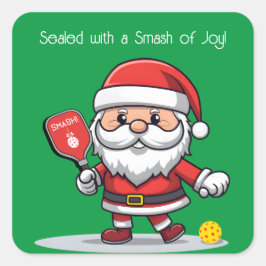 🎅 kerstpekelaar vierkante sticker