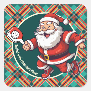 🎅 kerstpekelaar vierkante sticker