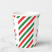 Kerstpekeldwergen, aangepaste tekst papieren bekers (Rechts)