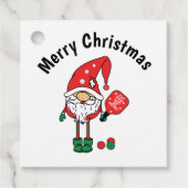 Kerstpekeltje Bedankjes Labels (Voorkant)