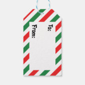 Kerstpekeltje Cadeaulabel (Achterkant)