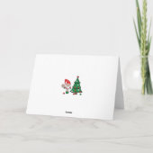 Kerstpekeltje Kaart (Achterkant)