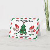 Kerstpekeltje Kaart (Voorkant)