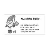 Kerstpekeltje Rubberstempel (Afrduk)