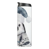 KerstPenguin Cute Thermosbeker (Geroteerd rechts)