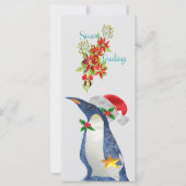 KerstPenguin Notecard (Voorkant)