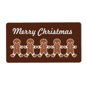 Kerstpeperkoek Labels (Voorkant)