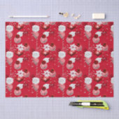 Kerstpepermunt | Sierstrip Bloem Tissuepapier (Craft)
