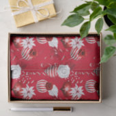 Kerstpepermunt | Sierstrip Bloem Tissuepapier (Geschenk)