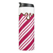 Kerstpeppermint-Snoep Koffie thermische trommel Thermosbeker (Geroteerd rechts)