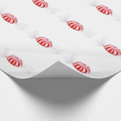 Kerstpermint Cadeaupapier (Hoek)
