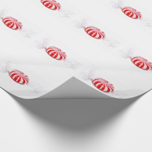 Kerstpermint Cadeaupapier (Hoek)
