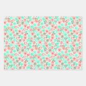 kerstperminten inpakpapier vel (Voorkant 3)