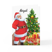 Kerstpersoonlijk KIND van Santa Claus CUSTOM